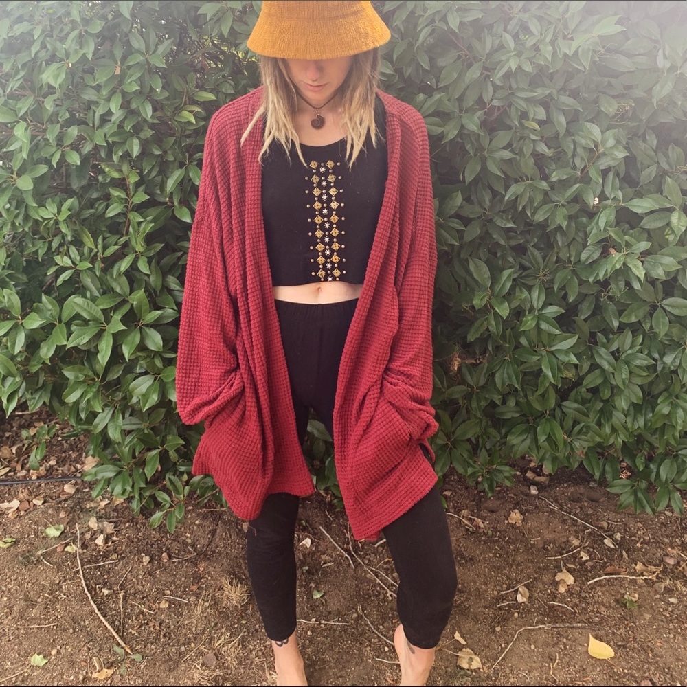 WILD FABEL oversized cardigan